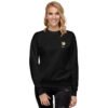 Sweatshirt Unisexe Chat Bicolore