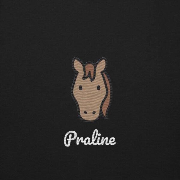 Sweatshirt Unisexe Cheval Couleur Unie