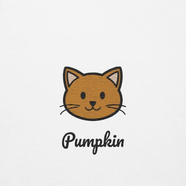 Sweatshirt Unisexe Chat Couleur Unie