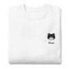 Sweatshirt Unisexe Chat Tuxedo Noir et Blanc