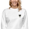 Sweatshirt Unisexe Chat Noir