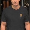 T-shirt Unisexe Chat Couleur Unie