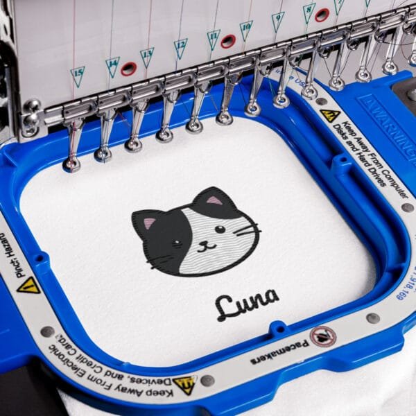 T-shirt Unisexe Chat Bicolore