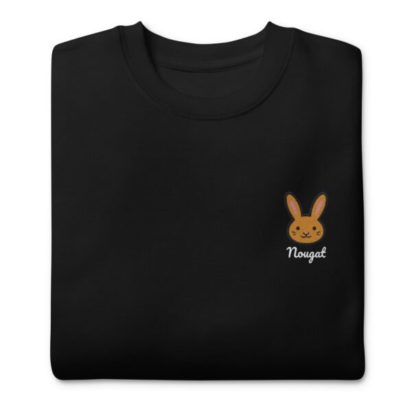 Sweatshirt Unisexe Lapin Couleur Unie