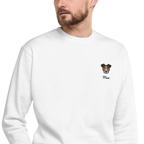 Sweatshirt Unisexe Chien Croisé