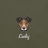T-shirt Unisexe Chien Croisé