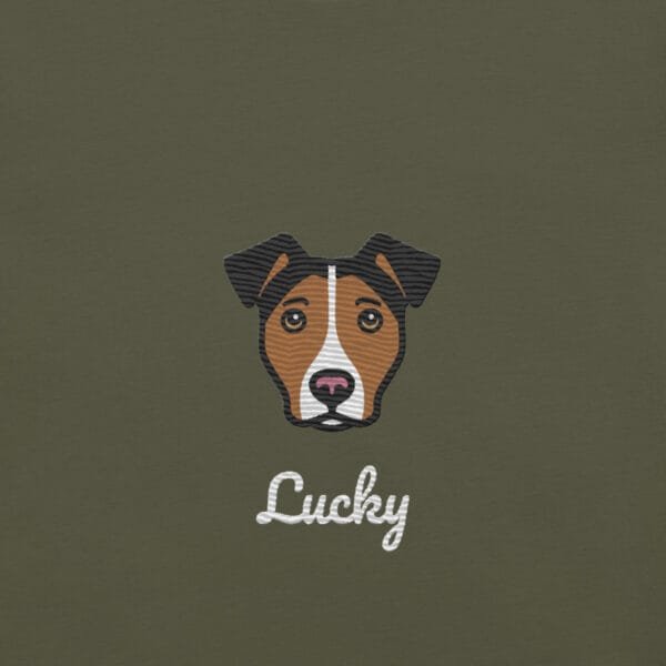 T-shirt Unisexe Chien Croisé