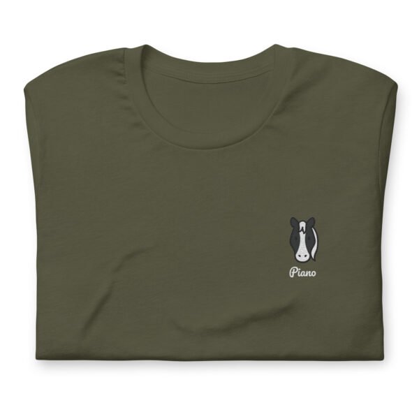 T-shirt Unisexe Cheval Tâche Blanche