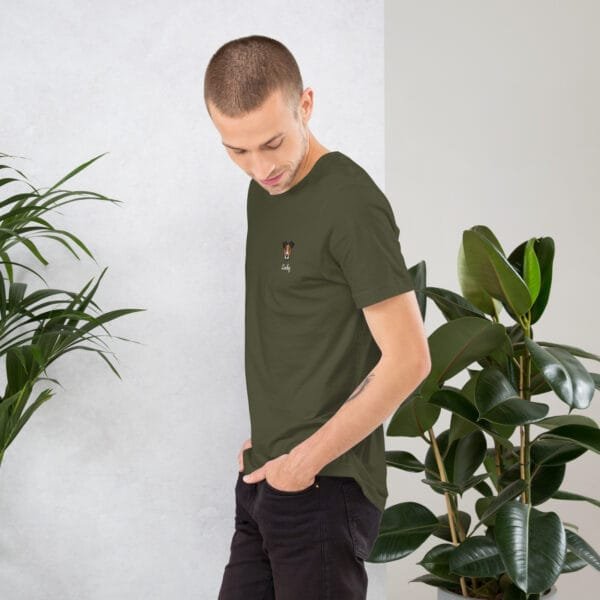 T-shirt Unisexe Chien Croisé