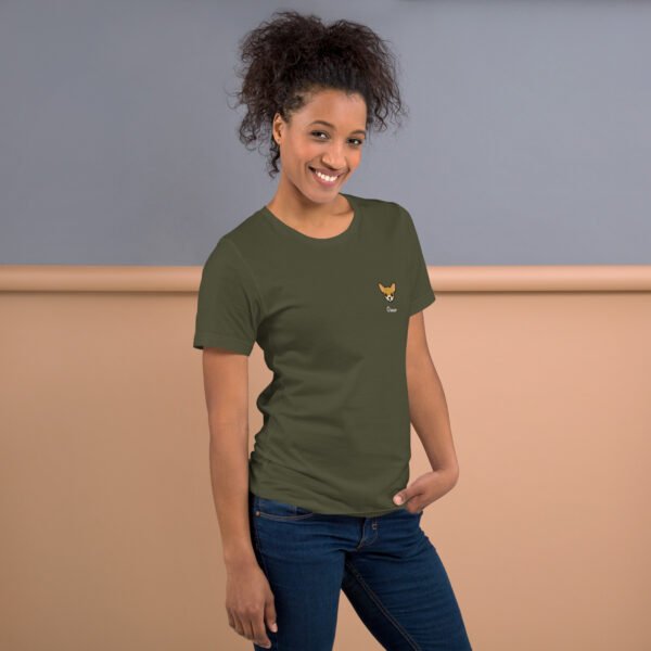unisex-staple-t-shirt-military-green-right-698c5e7931c7b.jpg T-shirt Unisexe Chihuahua
