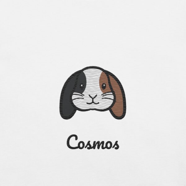 unisex-staple-t-shirt-white-front-6996ca768078b.jpg T-shirt Unisexe Lapin Bélier Tricolore