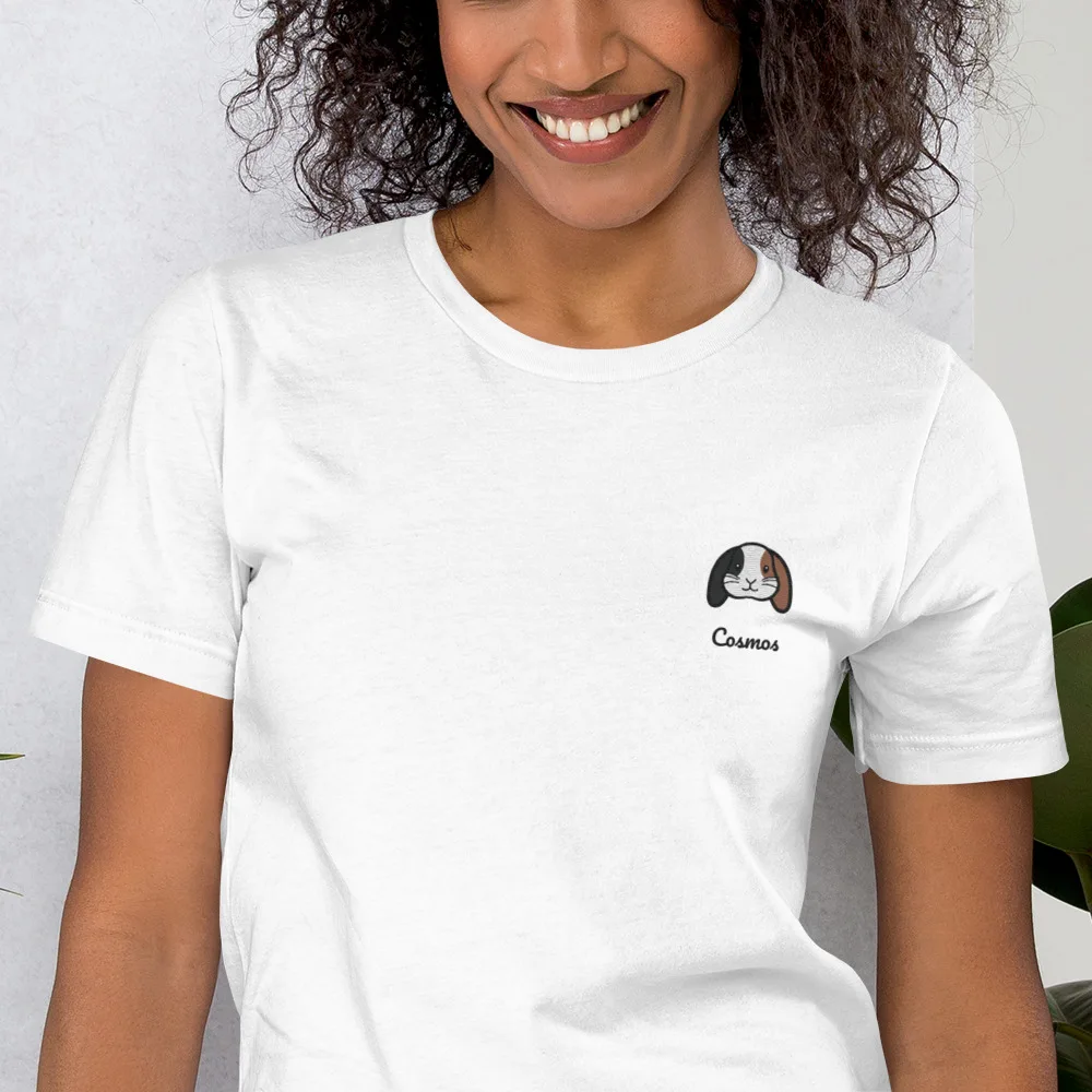 T-shirt Unisexe Lapin Bélier Tricolore