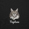 Maine coon Gris Unisex Premium Sweatshirt
