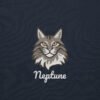 Maine coon Gris Unisex Premium Sweatshirt